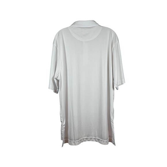 SKINS GAME Performance Dry Ply Golf Polo, Bright White, Size Medium - Picture 2 of 7